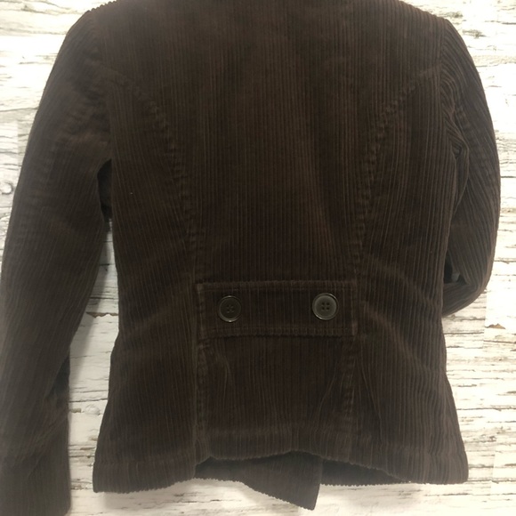Zara Basics double breasted corduroy blazer jacket - Picture 4 of 6